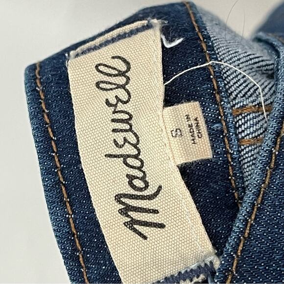 Madewell S Skinny Overalls Santiago Wash 0055 Small cross back straps - Picture 7 of 11